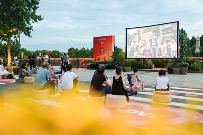 上海國(guó)際電影節(jié)露天放映。主辦方供圖