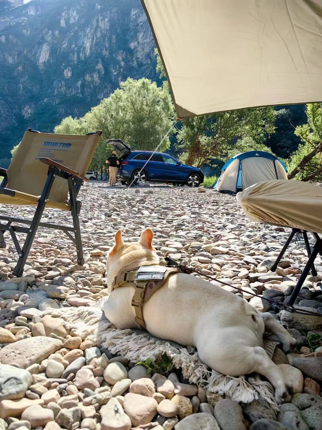 北京懷柔白河灣。受訪者供圖