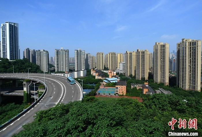 商品住宅高樓。<a target='_blank' href='/'>中新社</a>記者 陳超 攝