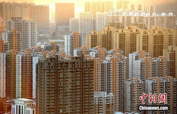 資料圖：房地產(chǎn)樓盤。<a target='_blank' href='/'>中新社</a>記者 張斌 攝