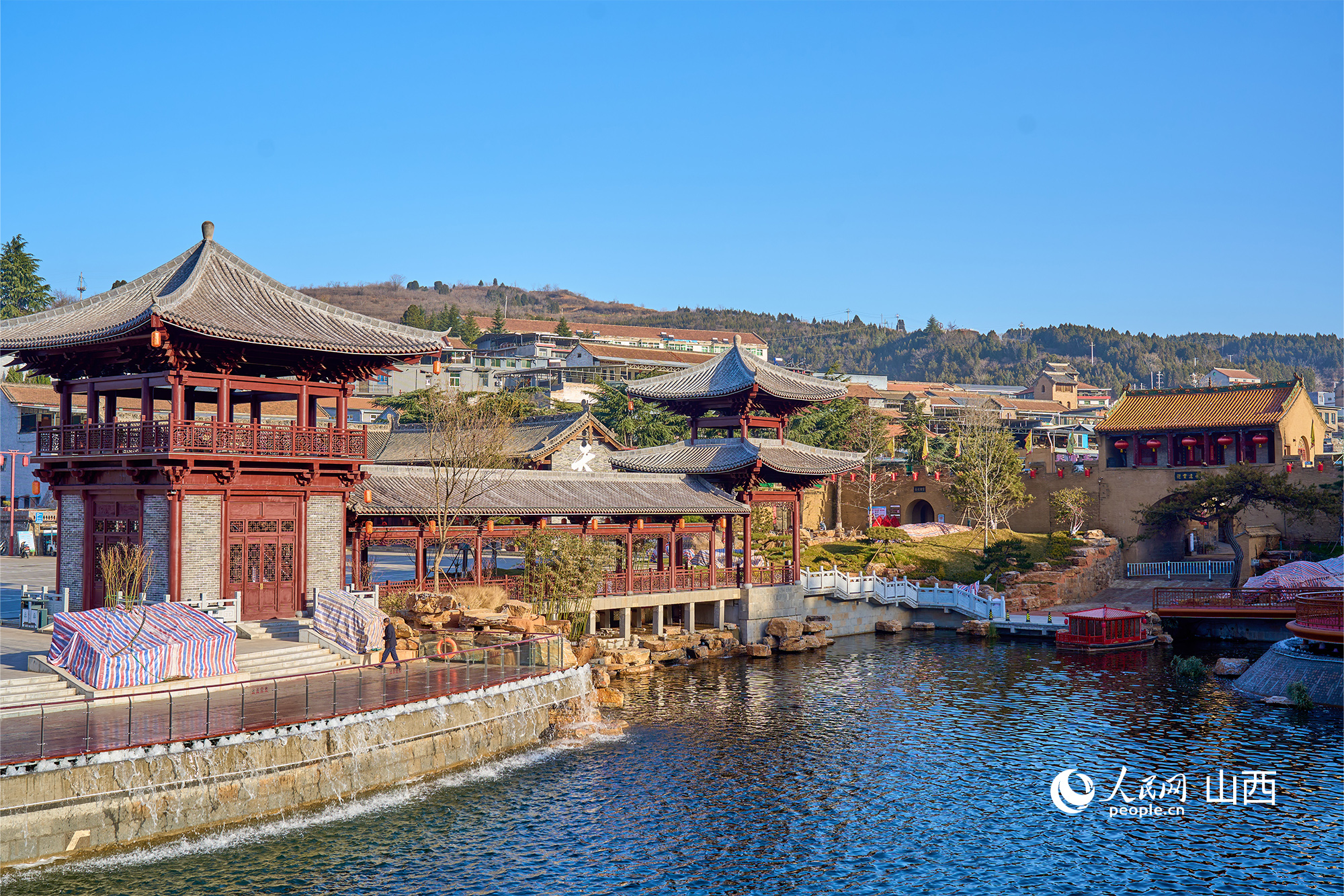 冬日里的山西省晉城市陽城縣白巷里。人民網(wǎng) 張超寧攝
